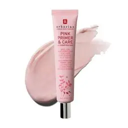 Produktbild: Erborian Pink Primer & Care - Make-up Primer für alle Hauttöne - Grundierung und Hydration für glatte und strahlende Haut - Koreanische Kosmetik mit Diospyros Kaki-Extrakt