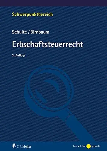 Produktbild: Erbschaftsteuerrecht (Schwerpunktbereich)
