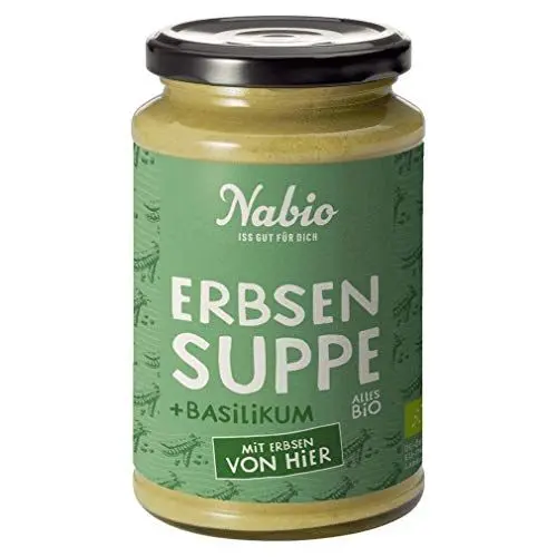Produktbild: Erbsen Suppe + Basilikum