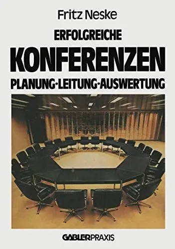 Produktbild: Erfolgreiche Konferenzen: Planung — Leitung — Auswertung
