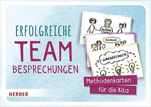 Produktbild: Erfolgreiche Teambesprechungen: Methodenkarten für die Kita