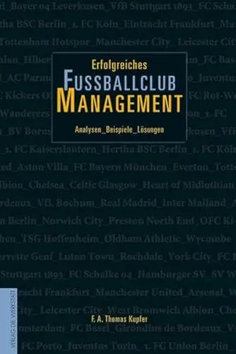 Produktbild: Erfolgreiches Fußballclub-Management. Analysen - Beispiele - Lösungen