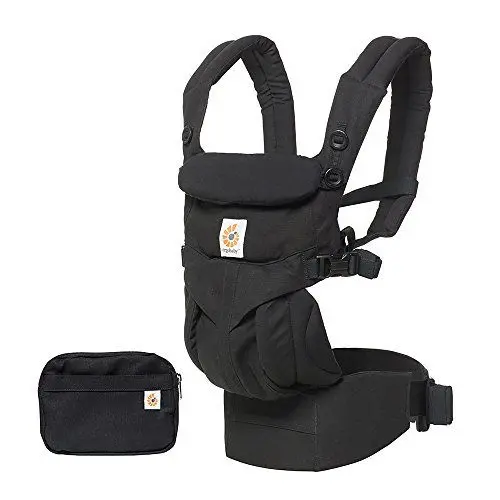 Produktbild: Ergobaby Babytrage für Neugeborene, Kollektion Omni 4-Positionen Baby-Tragetasche und Kindertrage, 3.2 bis 20kg