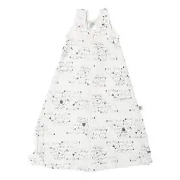 Produktbild: Ergobaby Ganzjahres Baby-Schlafsack mit Füßen Gurtschlitz 6-18 Monate Baumwolle TOG 2.5 Winter, On The Move Sheep