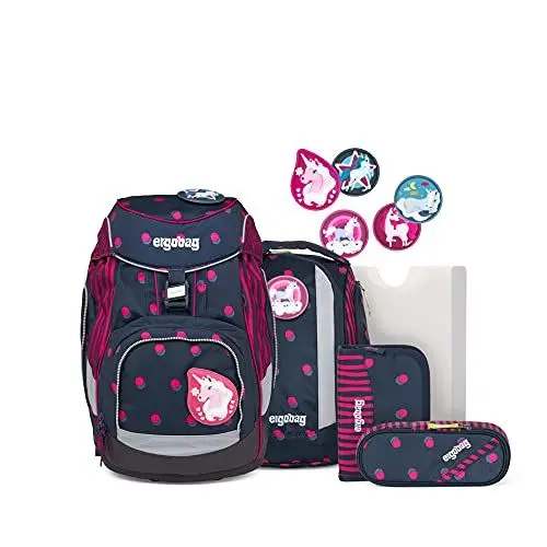 Produktbild: ergobag Pack Set - ergonomischer Schulrucksack, Set 6-teilig
