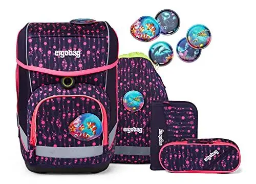 Produktbild: ergobag Unisex Kinder Bermuda Square, Rot, Einheitsgröße