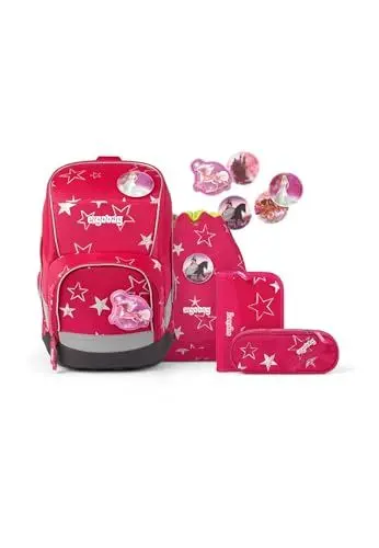 Produktbild: ergobag Wide Set 5tlg. Ergonomisch, Volumen erweiterbar, Deckel aufklappbar