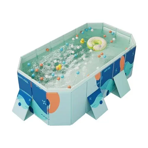Produktbild: Ergocar -Faltpool, Kein aufblasbares Klapppool, Kinder und Erwachsene Schwimmbäder. Bieten Sie im heißen Sommer endlose Unterhaltung und ultimative Entspannung!