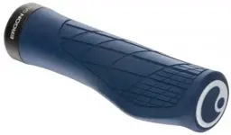 Produktbild: Ergon – GA3 Fahrradgriff | Ergonomisch mit Mini-Wing | MTB, All Mountain, Trail | Regular | Large | Nightride Blue