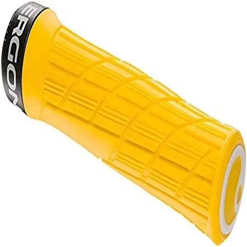 Produktbild: Ergon – GE1 Evo Fahrradgriff | MTB, Enduro, Trail | Regular | Yellow Mellow