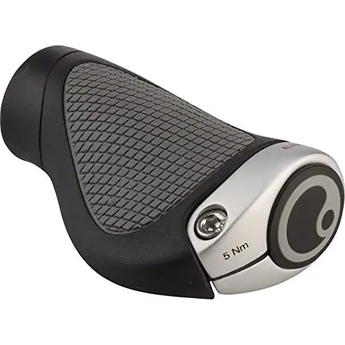 Produktbild: Ergon - GP1 Lock-on Fahrradgriffe | Gripshift kompatibel | für Touring- und MTB Fahrräder | Schwarz | Small
