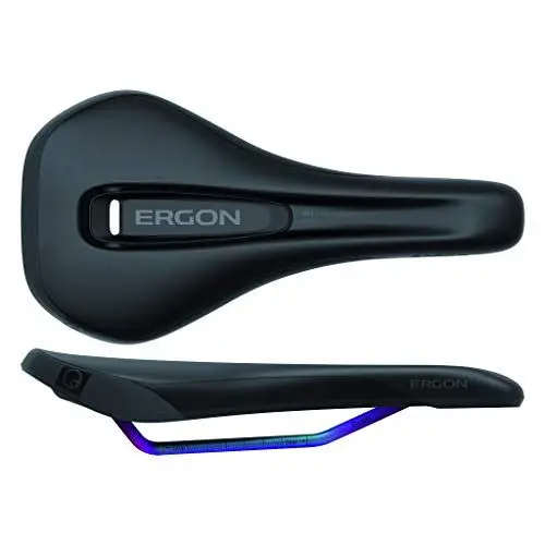 Produktbild: Ergon – SM Enduro Comp Fahrradsattel | MTB Gravity, Enduro | Männer | Small/Medium | Stealth Schwarz/Oil-Slick