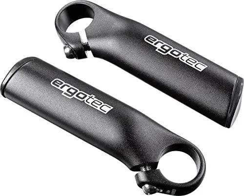 Produktbild: ErgoTec Unisex – Erwachsene Ergo S Bar Ends, Schwarz, Einheitsgröße