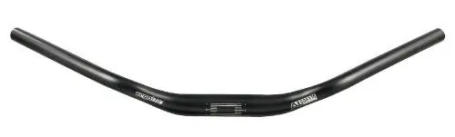 Produktbild: ergotec Fahrradlenker Lenkerbügel City Cruiser 31.8, GW 640, GL180, GH41, 37 Grad, AL6061-T6, schwarz-sand, 15899001