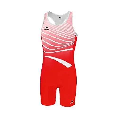 Produktbild: ERIMA Herren Anzug Sprinteranzug, rot/weiß, XXL, 8291803