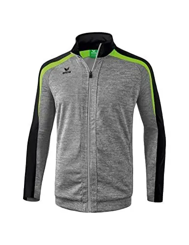 Produktbild: ERIMA Kinder Jacke Liga 2.0 Trainingsjacke, grau melange/schwarz/green gecko, 116, 1031807