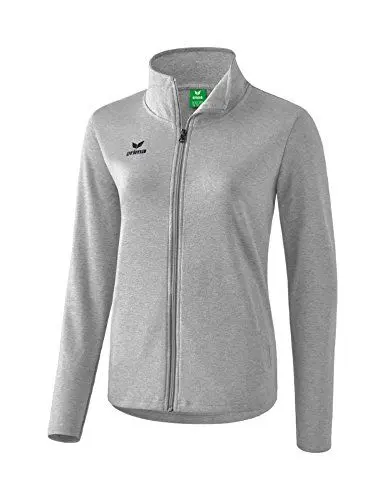 Produktbild: Erima Damen Basic Sweatjacke, Hellgrau, 40 EU