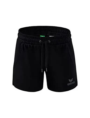 Produktbild: Erima Damen Essential Team Sweatshorts, schwarz, 34