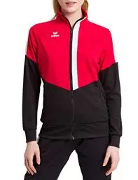 Produktbild: Erima Damen Squad Worker Jacke, rot/schwarz/weiß, 40