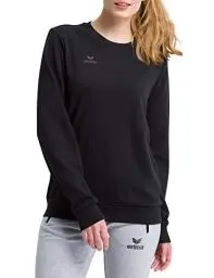 Produktbild: Erima Erwachsene Basic Sweatshirt, schwarz, XL