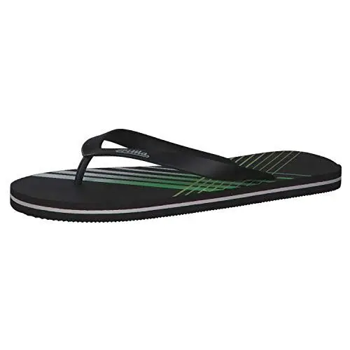 Produktbild: Erima Erwachsene Beach Slipper, Schwarz/Green/Weiß