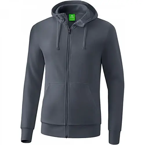 Produktbild: Erima Herren Basic Kapuzensweat Jacke, Slate Grey, XL EU