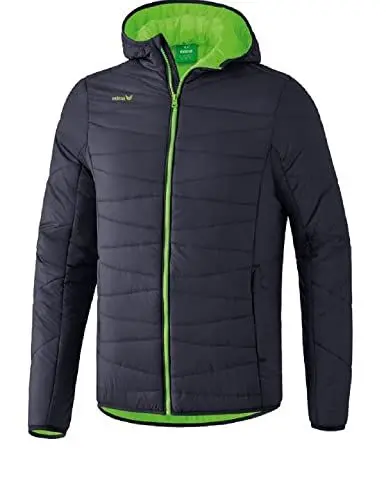 Produktbild: Erima Herren Basic Stepp-Jacke (9060702), dunkelgrau/green gecko, M
