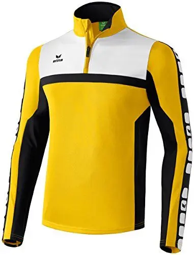 Produktbild: Erima Herren Classic 5-C Trainingstop, gelb/schwarz/weiß, S