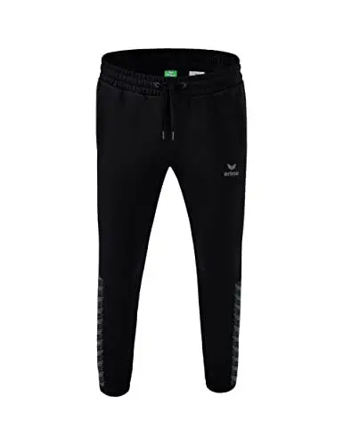Produktbild: Erima Herren Essential Sweathose, Schwarz/Slate Grey, 3XL EU