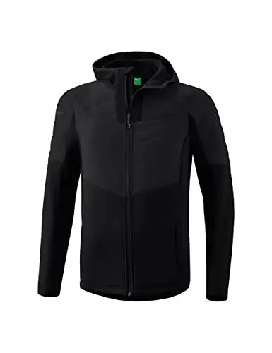 Produktbild: Erima Unisex Kinder Hybrid Jacke (2062301), schwarz, 164
