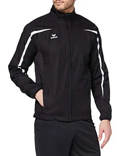 Produktbild: Erima Herren Leichtathletik Laufjacke, Schwarz/Weiß, L EU