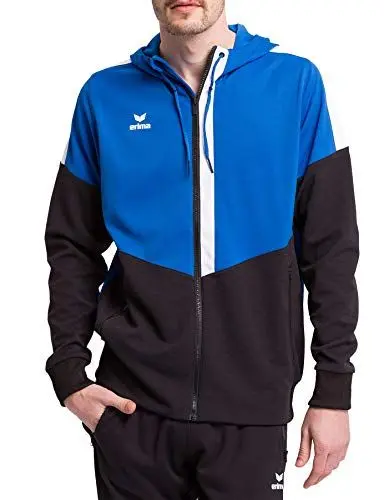 Produktbild: Erima Herren Squad Trainings Jacke, New royal/schwarz/weiß, XL