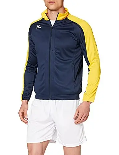 Produktbild: Erima Herren Trainingsjacke Liga 2.0 New Navy/Gelb/Dark Navy 3XL