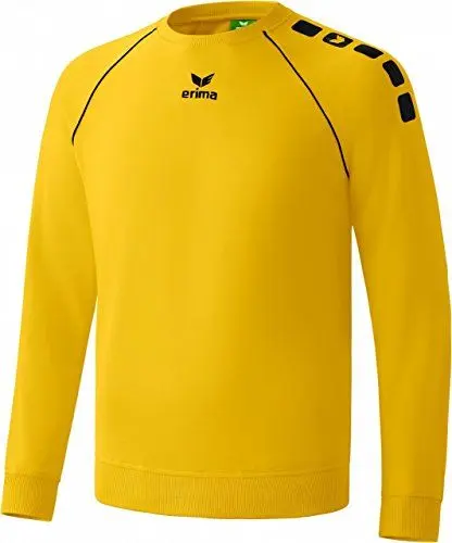 Produktbild: Erima Kinder Sweatshirt 5-Cubes Basic, gelb/schwarz, 128, 607307