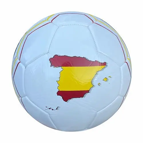 Produktbild: Erima Unisex-Erwachsene Nation Ball (7192459), white/red/yellow, 5