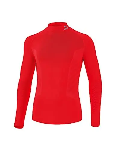 Produktbild: Erima Unisex Athletic Longsleeve 2.0 Turtleneck Funktionsunterwäsche, Rot, S EU