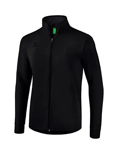 Produktbild: Erima Unisex Basic Sweatjacke, Schwarz, XL EU
