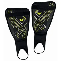 Produktbild: Erima Unisex Erwachsene X-Plate Ergono Schienbeinschoner, schwarz/neon gelb, L