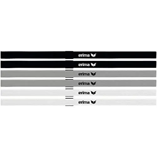 Produktbild: Erima Unisex Haarbänder 6er Set, Mehrfarbig,Einheitsgröße EU