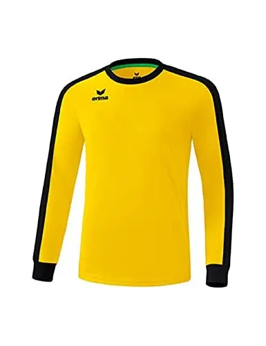 Produktbild: Erima Unisex Kinder Retro Star Trikot Langarm, Gelb/Schwarz, 152 EU