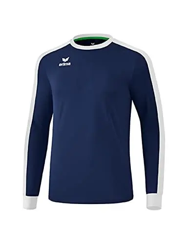Produktbild: Erima Unisex Kinder Retro Star Trikot Langarm, New Navy/Weiß, 152 EU