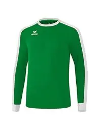 Produktbild: Erima Unisex Kinder Retro Star Trikot Langarm, Smaragd/Weiß, 152 EU