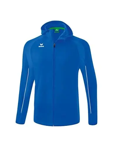 Produktbild: Erima Unisex Erwachsene Liga Star Trainingsjacke mit Kapuze (1032327), new royal/weiß, XXL