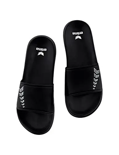 Produktbild: Erima Unisex Six Wings Erilette Badeschuhe, black grey/slate grey/weiß, 39