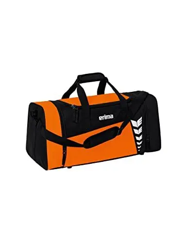 Produktbild: Erima Unisex Six Wings geräumige Sporttasche (7232306), orange/schwarz, M