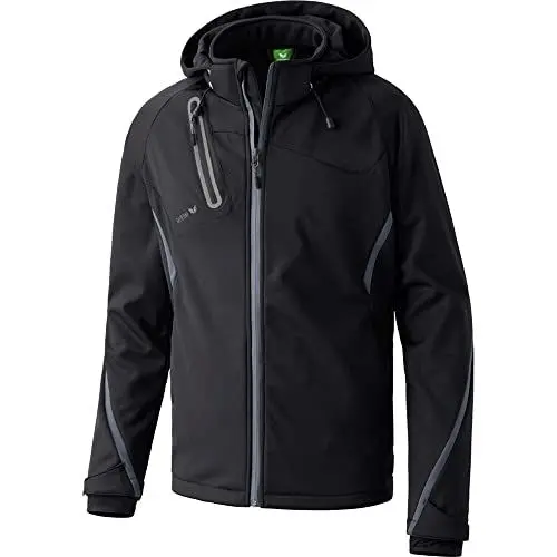 Produktbild: Erima Unisex Softshelljacke Function, Schwarz/Anthrazit, L EU