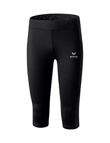 Produktbild: erima Damen Laufhose Performance 3/4, schwarz, 42, 8290707