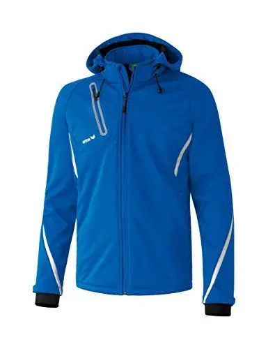 Produktbild: erima Kinder Jacke Softshell Function, New Royal/Weiß, 128, 906402