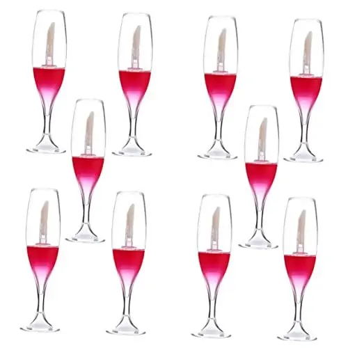 Produktbild: ERINGOGO 10stücke Leere Lip Gloss Behälter Kosmetikflaschen Für Lippenpflege Tragbare Kunststofftuben Für Reisen Und