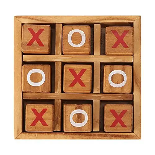 Produktbild: ERINGOGO 1 Satz Xo Schach Doodle-Board Kartenspiel Brettspiele Für Igel-brettspiel Problem Brettspiele Aus Holz Xo-Spiel Xo-brettspiele Xo Familienspiele Zehenspiel Hölzern